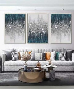 60*90 Cm Crystall Porsalein Painting Decorative For Living Room  And 3D Effect